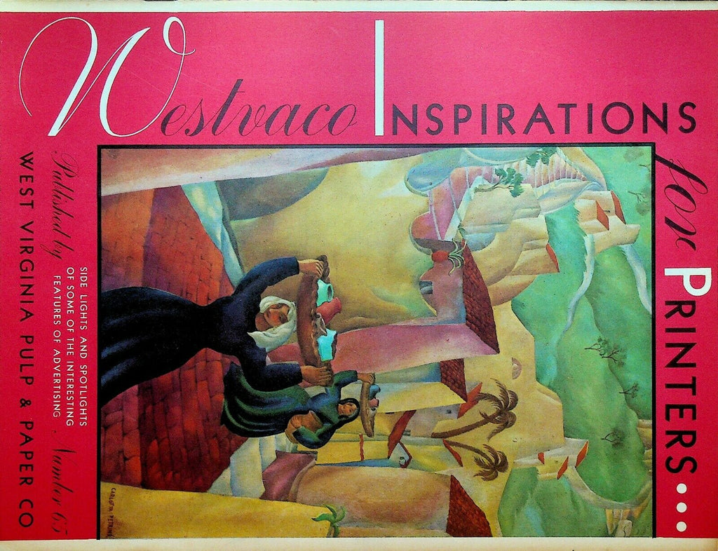Westvaco Inspirations for Printers Magazine 65 1920s Art Deco