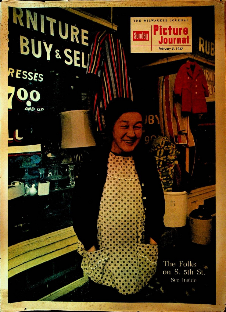 Sunday Picture Journal February 5 1967 Milwaukee Journal South 5th Street
