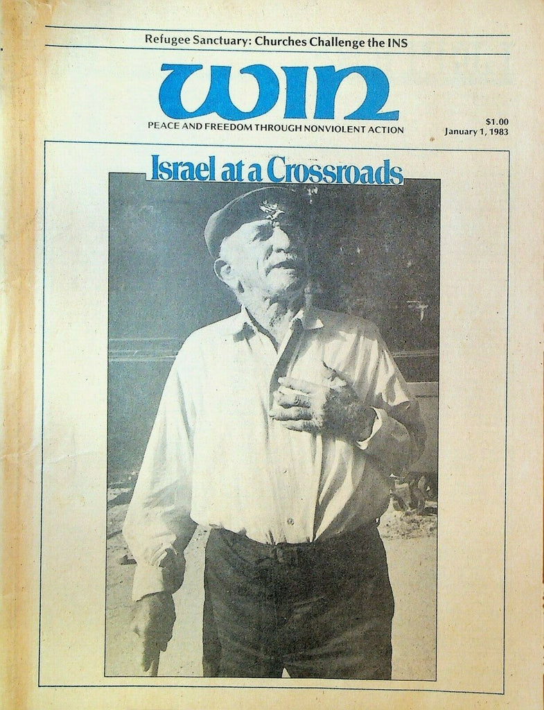 Win Magazine January 1 1983 Israel at Crossroads Neve Shalom INS