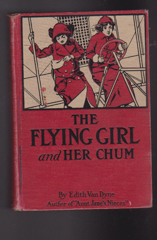 The Flying Girl and Her Chum L Frank Baum 1912 HC Book