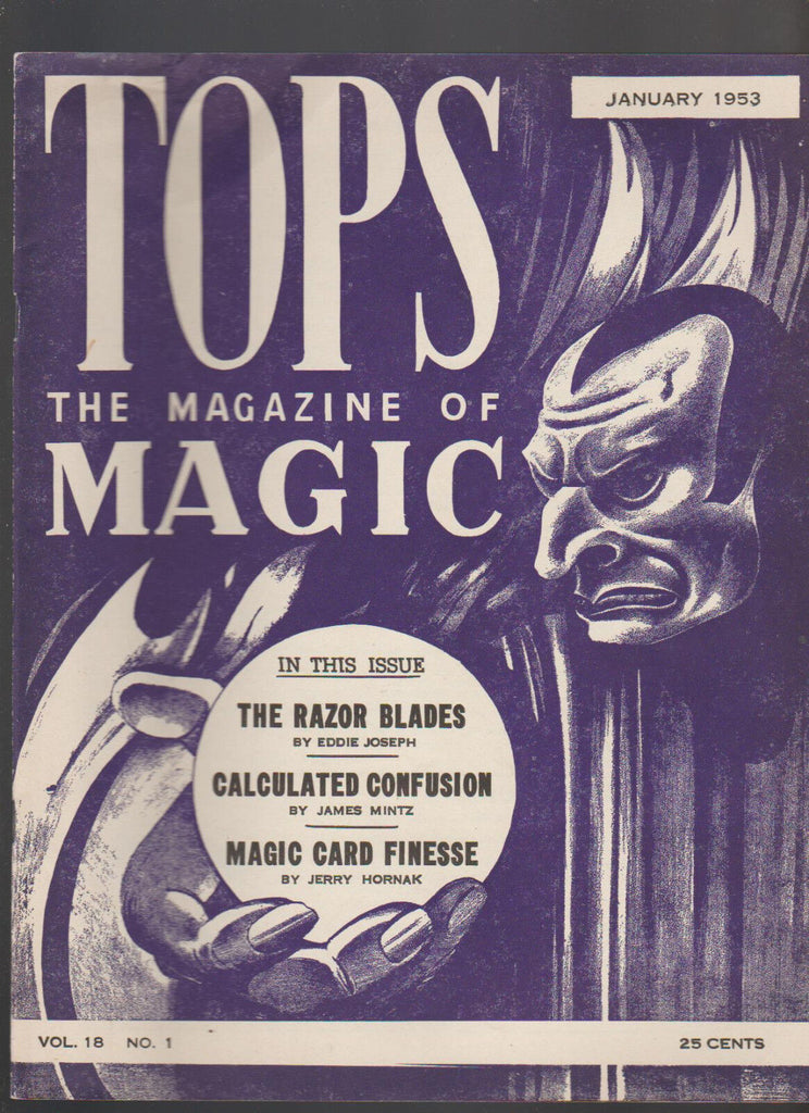 Tops the Magazine of Magic January 1953 Magical Card Finesse