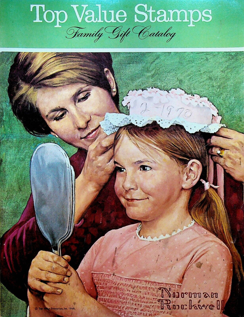 Top Value Stamps Catalog 1969 Norman Rockwell Camaro Ford Mustang Charger