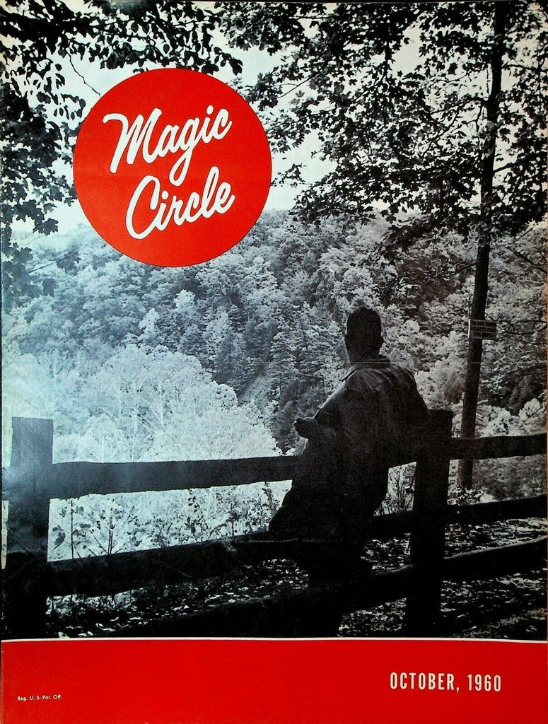 Magic Circle Magazine October 1960 Hagerstown In Perfect Fireball Roberts