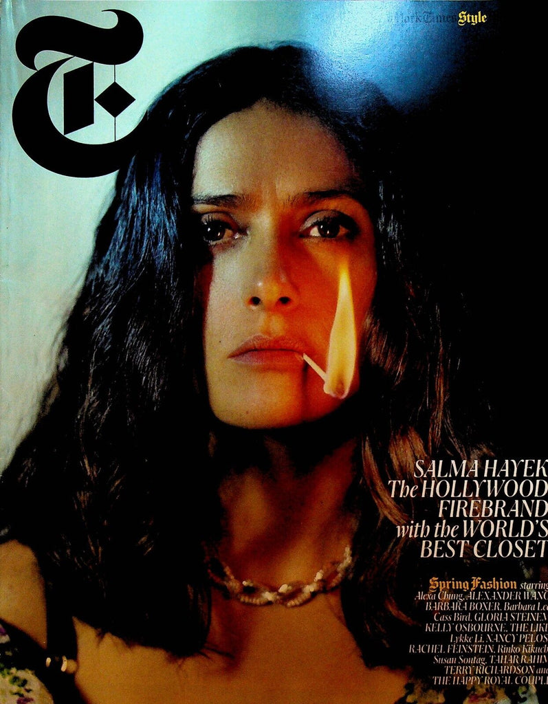 New York Times Style Magazine February 27 2011 Salma Hayek Gloria Steinem