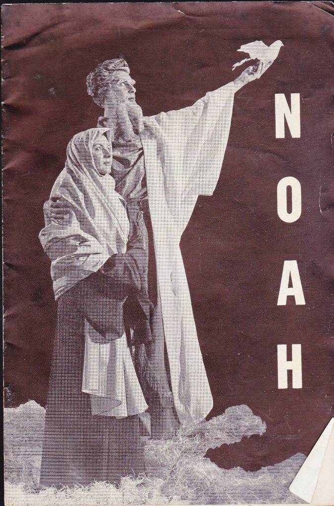 NOAH Ark Robert Smett 1953 Catholic Theatre of Rochester NY program