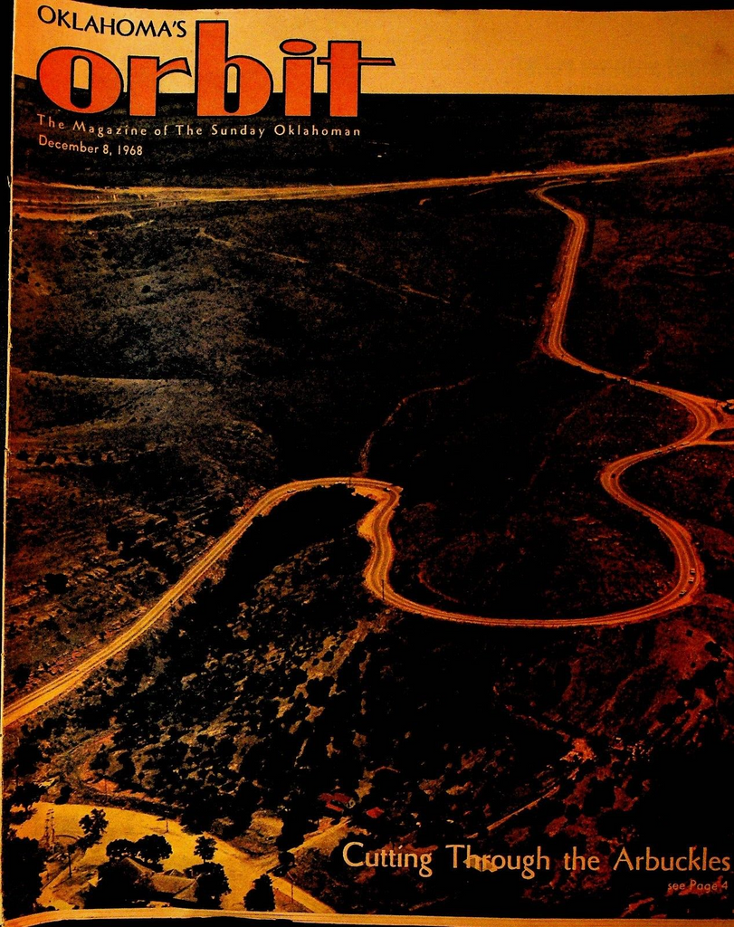 Oklahoma's Orbit Magazine December 8 1968 Ham Hamilton Volunteer Fire Department