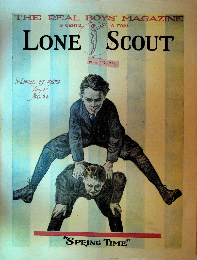 Lone Scout Magazine April 17 1920 Scouting Pterodactyl Bicycles
