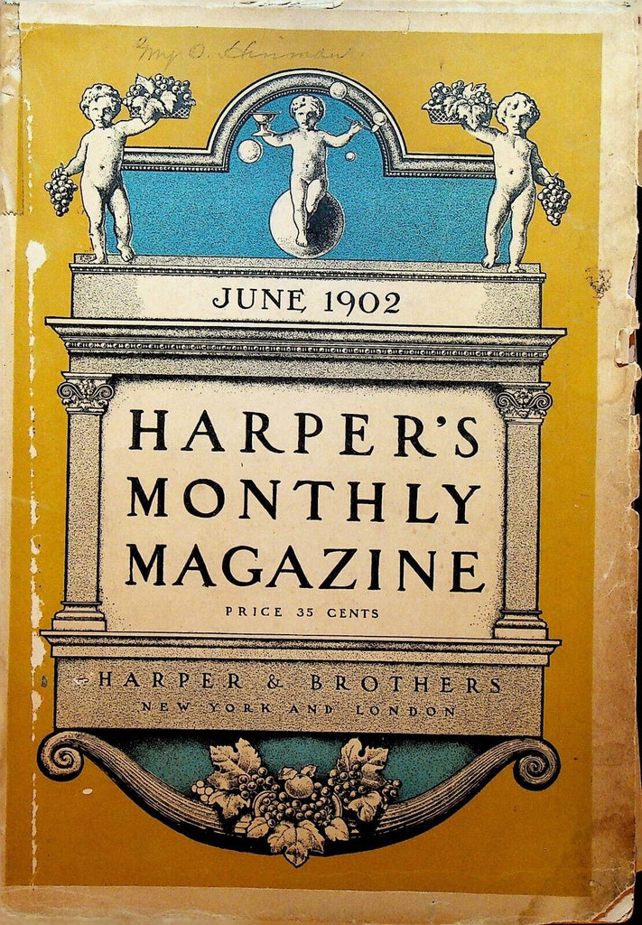 Harper's Monthly Magazine June 1902 Howard Chandler Christy Mrs Humphry Ward