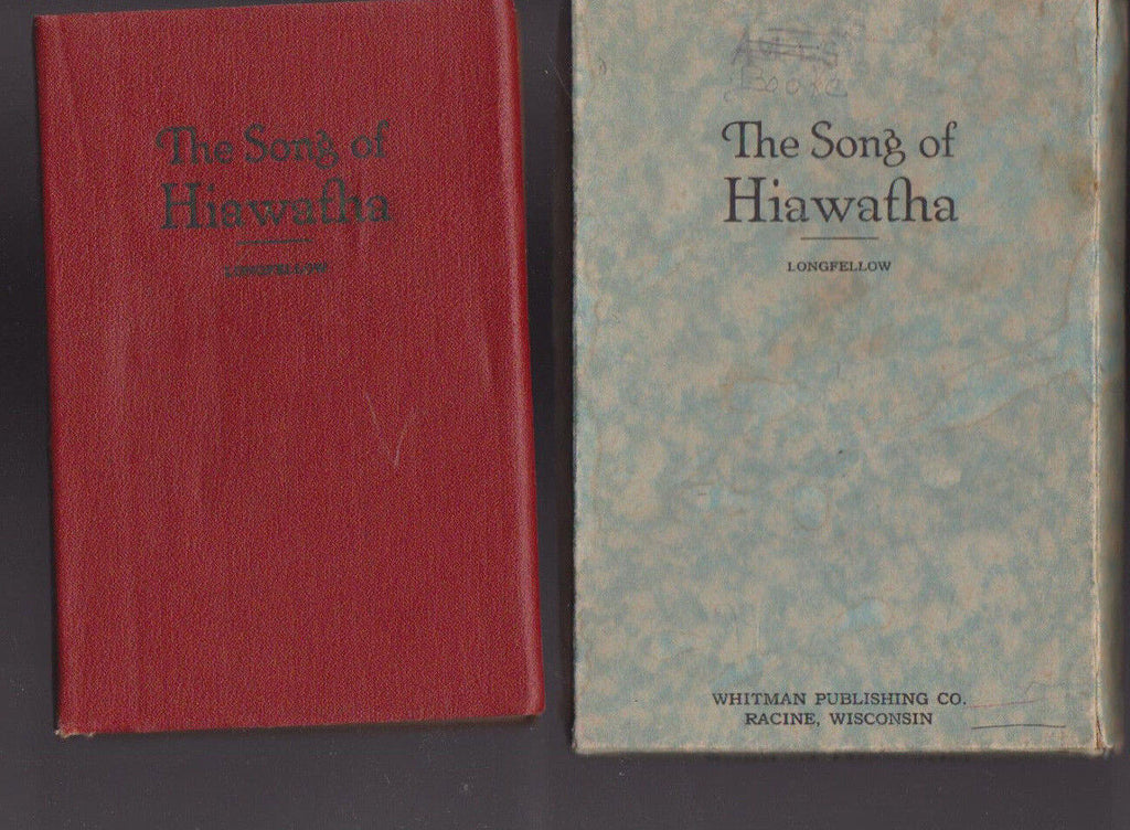 The Song of Hiawatha by Henry W Longfellow in Box Whitman 1920s