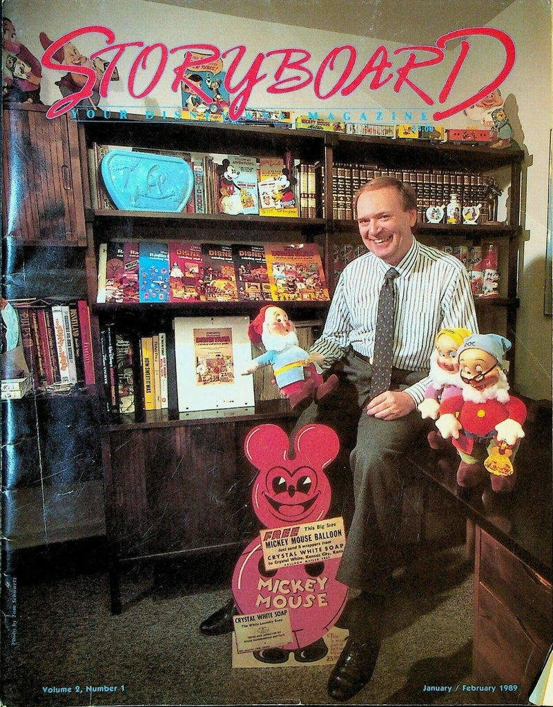 Storyboard Magazine January 1989 Disneyana Roger Rabbit Louis Pelletier