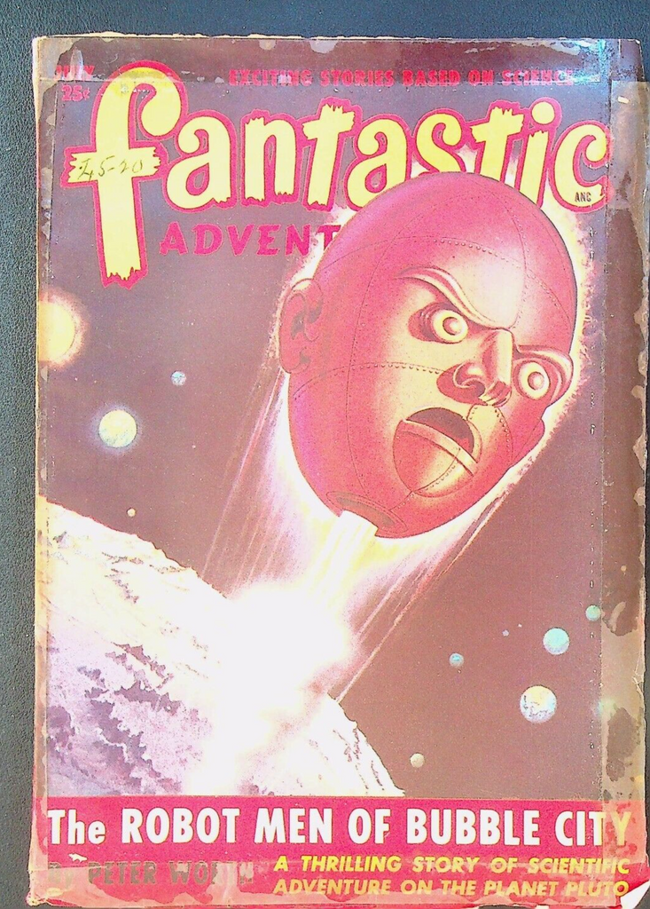 Fantastic Adventures Pulp July 1949 Peter Worth Guy Archette Rog Phillips