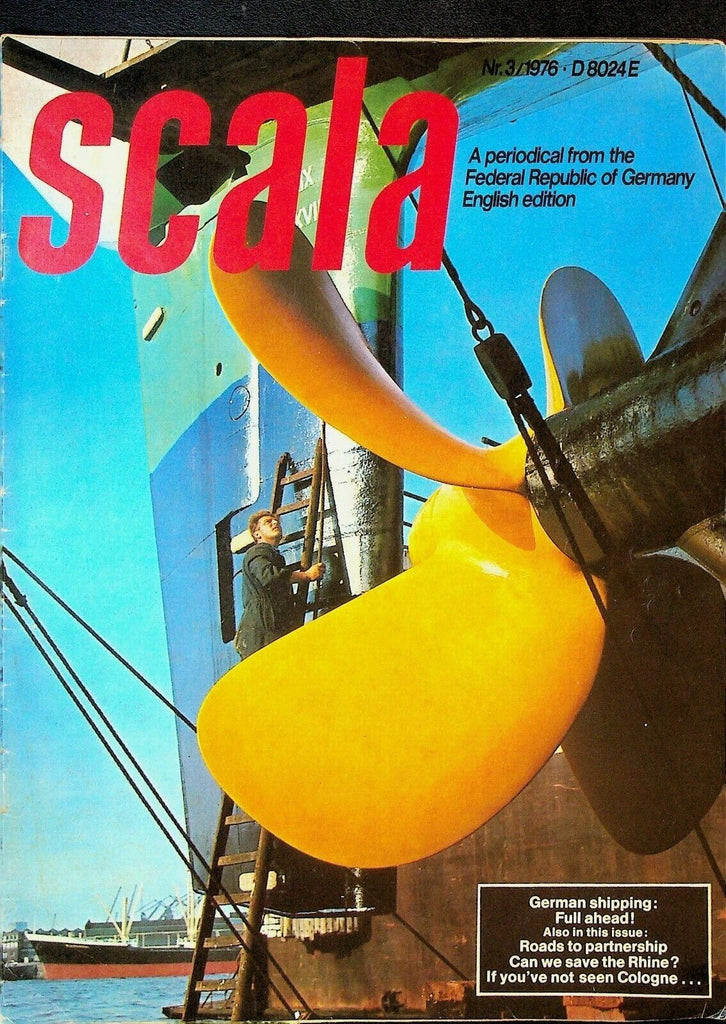 Scala Magazine 1976 Rhine Berlin Spaetzle Cologne Germany