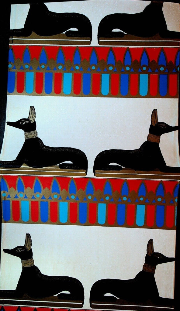 Anubis Egyptian God Wallpaper Piazza Prints Midcentury