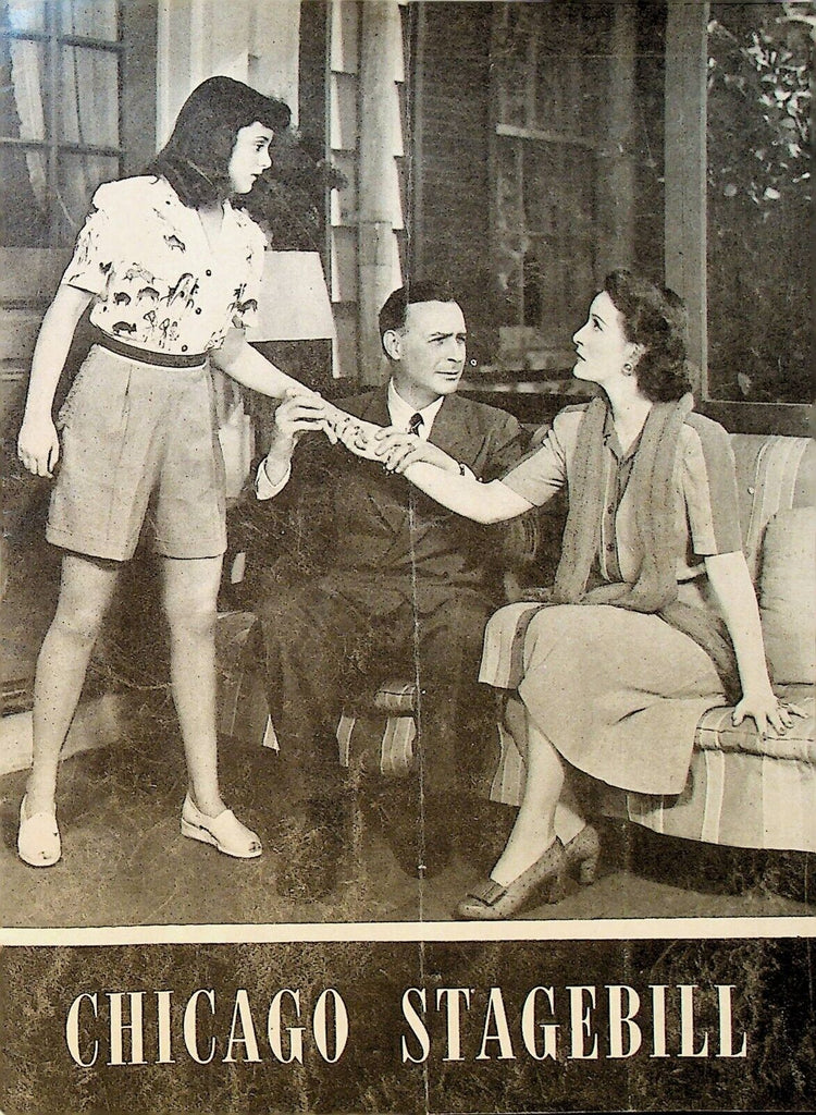 Kiss and Tell Chicago Stagebill May 10 1943 Clay Clement Katharine Warren