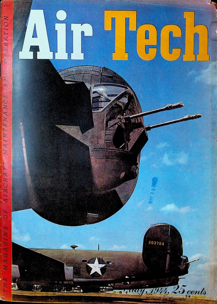 Air Tech Magazine May 1944 WWII Fairchild Cornell WIlly Ley