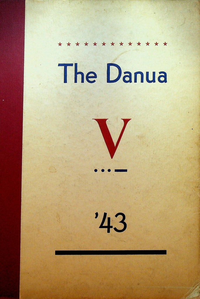 Dansville NY Central High School Yearbook The Danua 1943