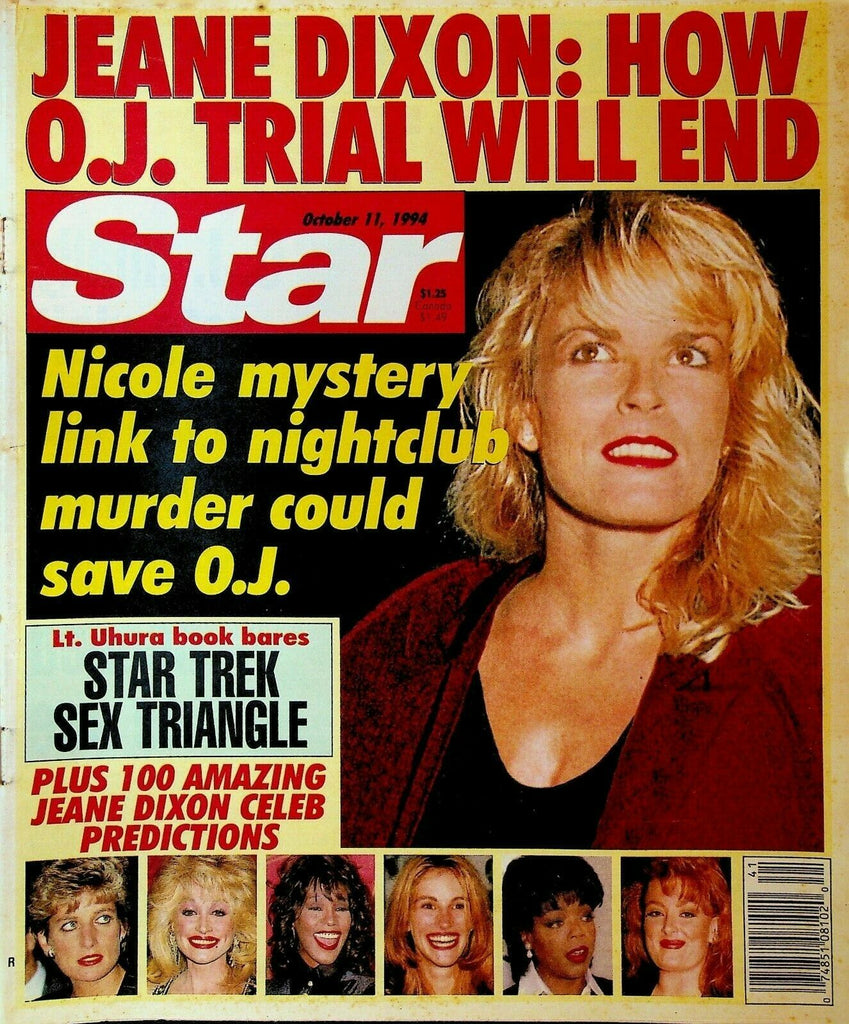 Star October 11 1994 Star Trek OJ Simpson Oprah Winfrey Julia Roberts Diana