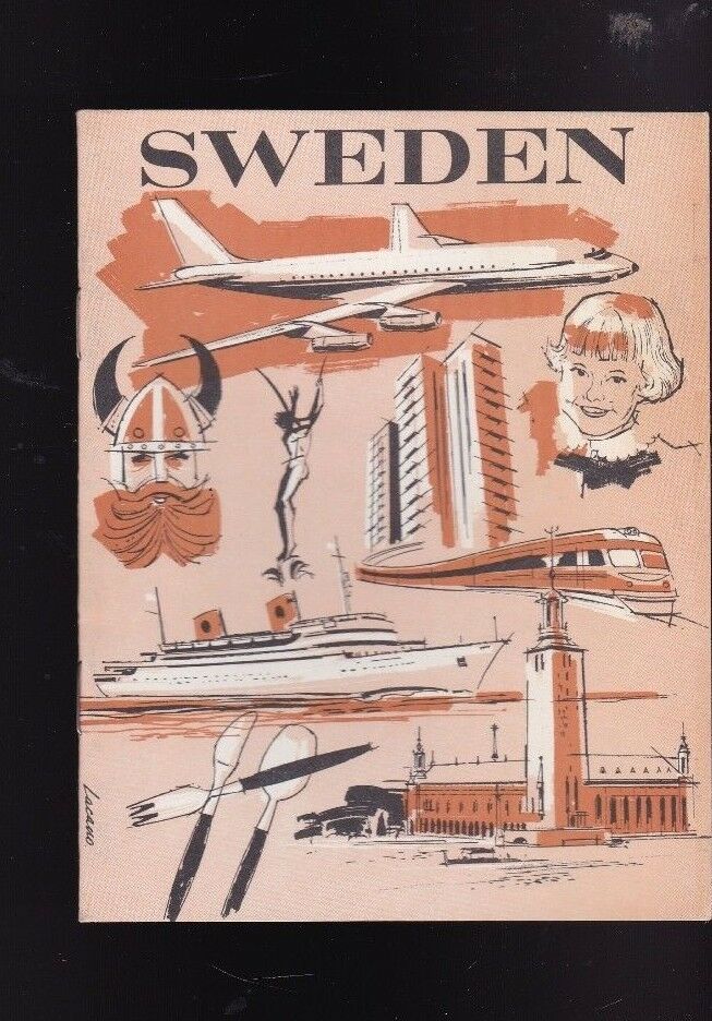 Sweden the Land & the People Booklet 1965