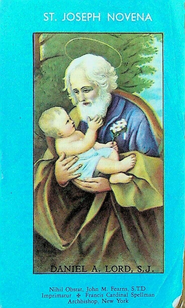 St Joseph Novena Booklet Daniel A Lord 1947 Christianity