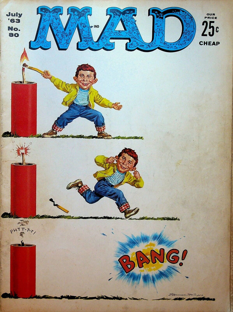 Mad Magazine 80 July 1963 Norman Mingo Mutiny on the Bounty Don Martin