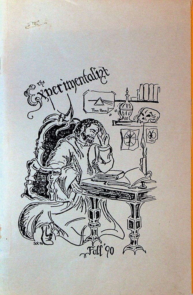 Experimentalist Fall 1990 SUNY Geneseo Students Poetry Stories