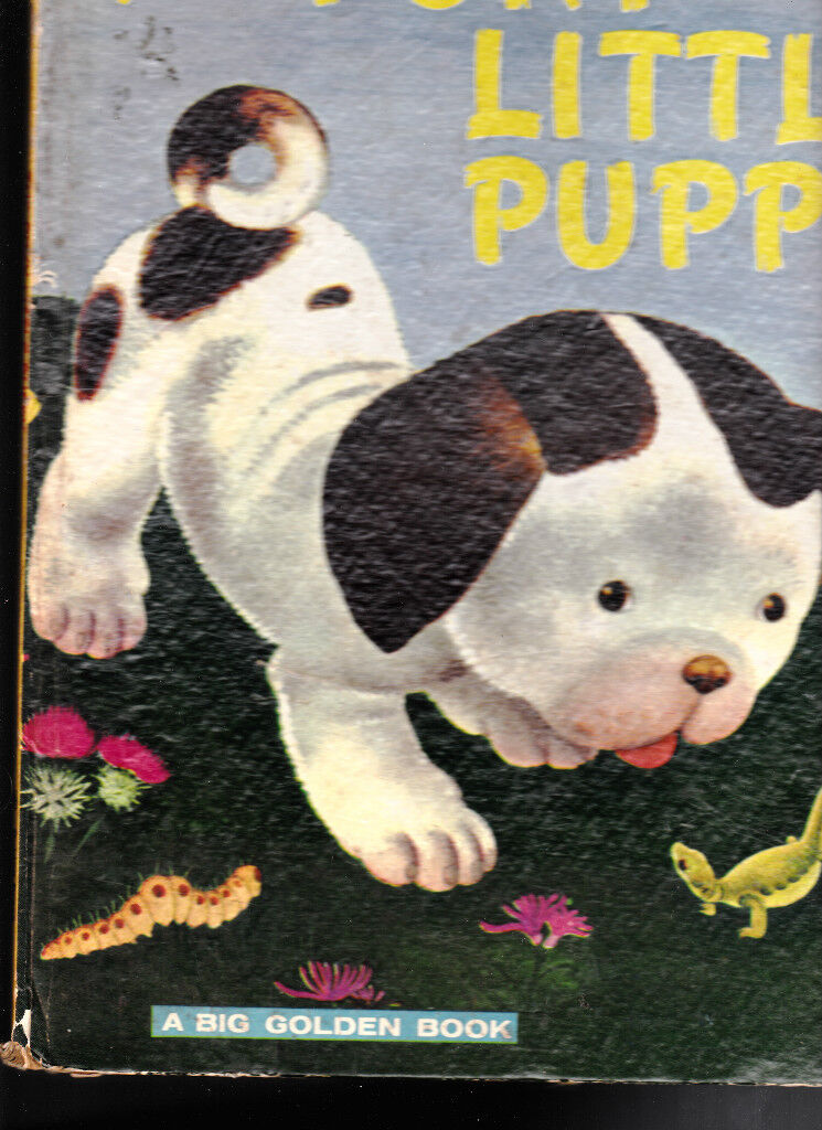 The Poky Little Puppy Big Golden Book Gustaf Tenggren Art 1972 Kids Book