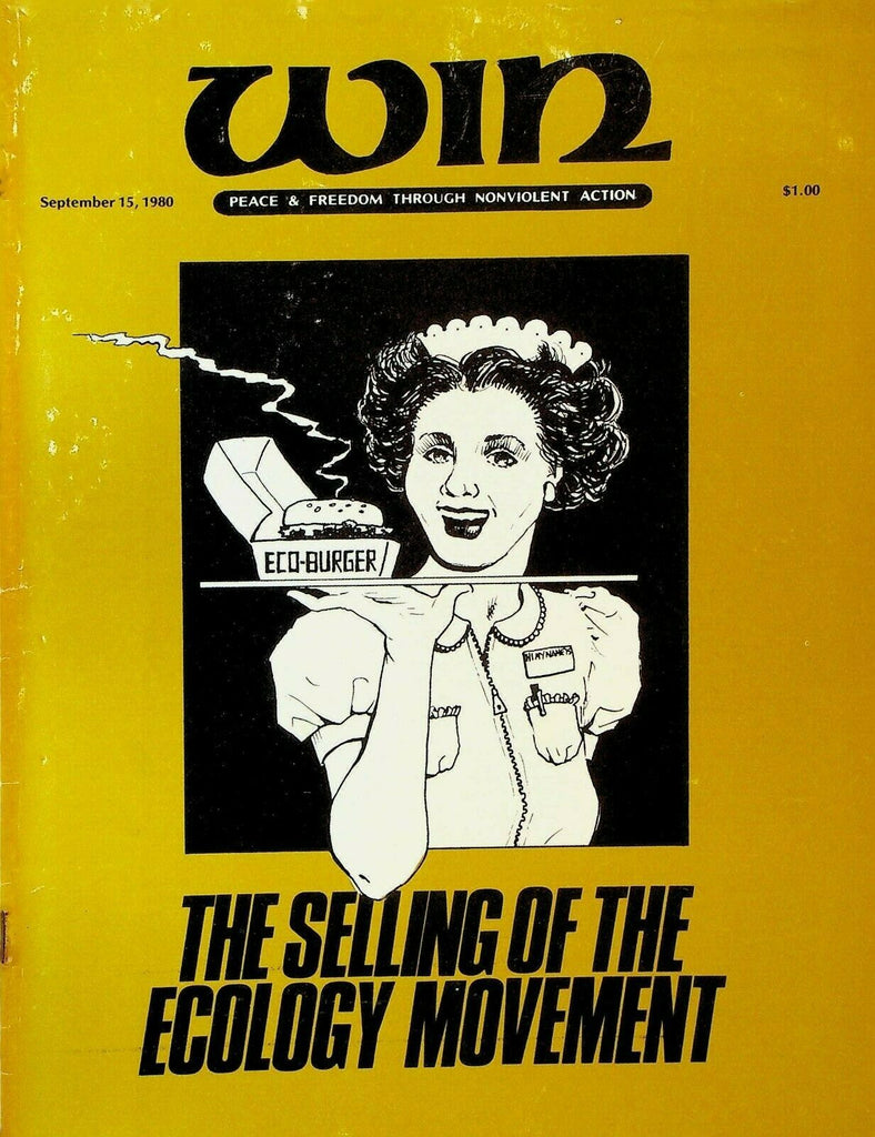 Win Magazine September 15 1980 People's Convention Ecology Movement Nicaragua