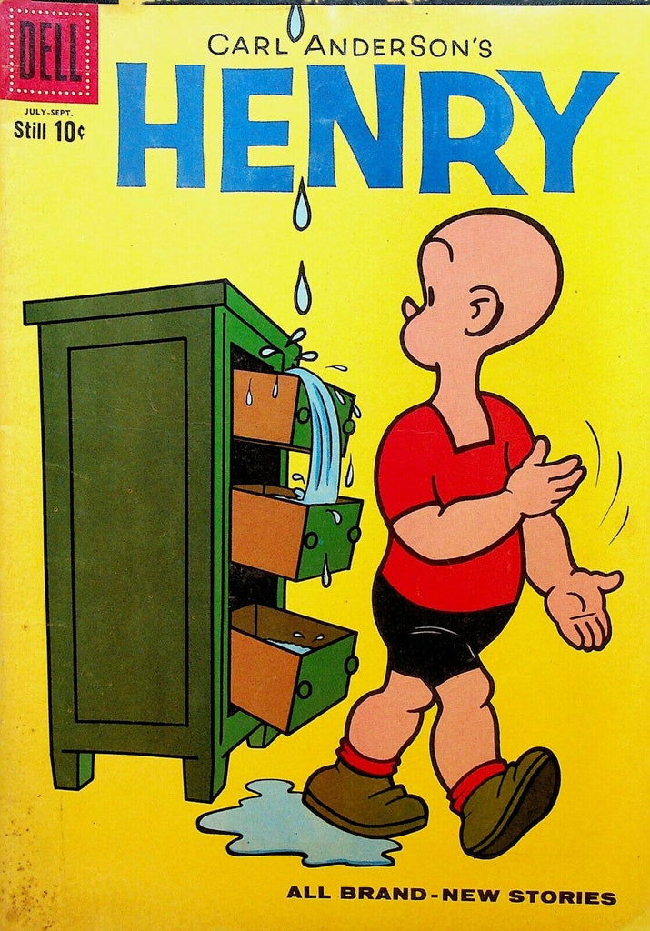 Henry 58 Dell Comics 1959 Ceiling Leak Dresser