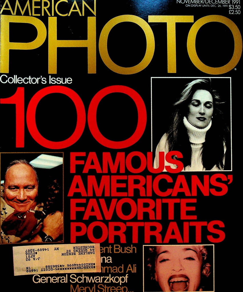 American Photo Magazine November 1991 Richard Avedon Whitney Houston