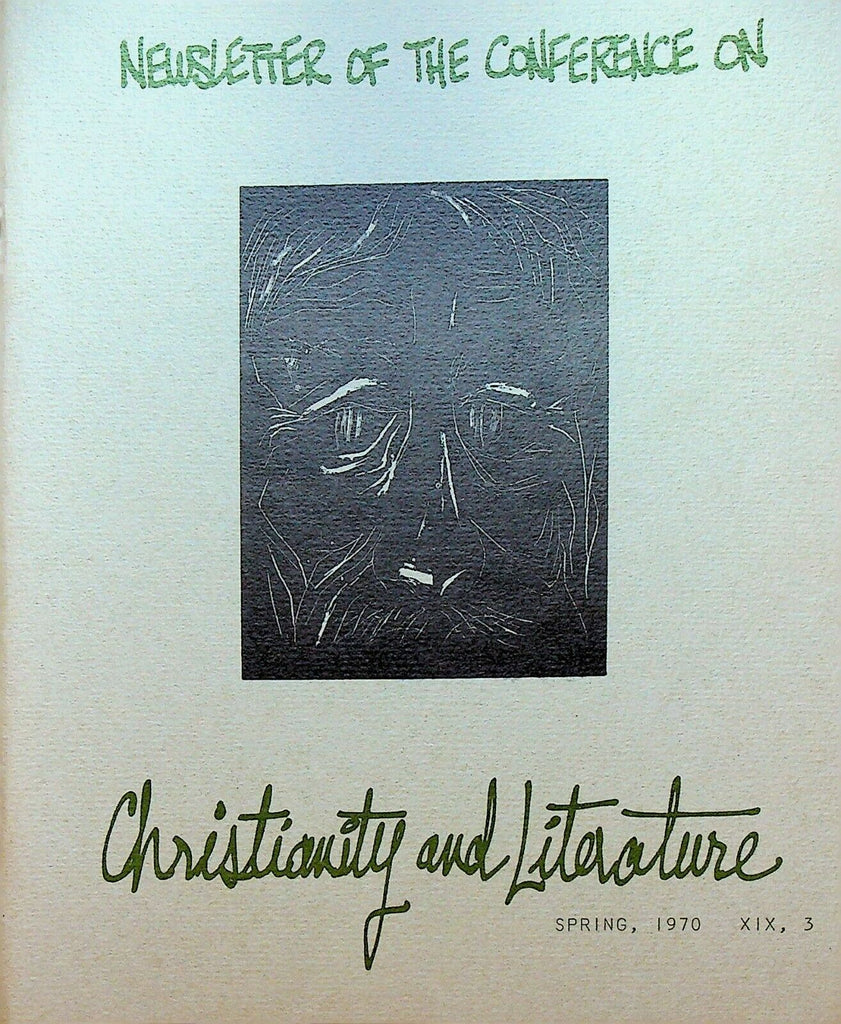 Christianity & Literature Spring 1970 James Kulper TL Johnson Ward Miller
