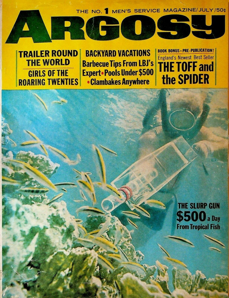 Argosy Magazine July 1965 Scuba Diving John Creasey Walton Smith