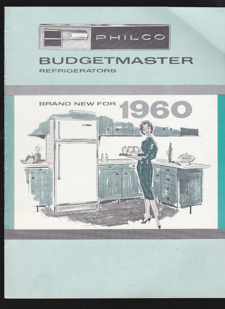 Philco Budgetmaster Refrigerators booklet 1960