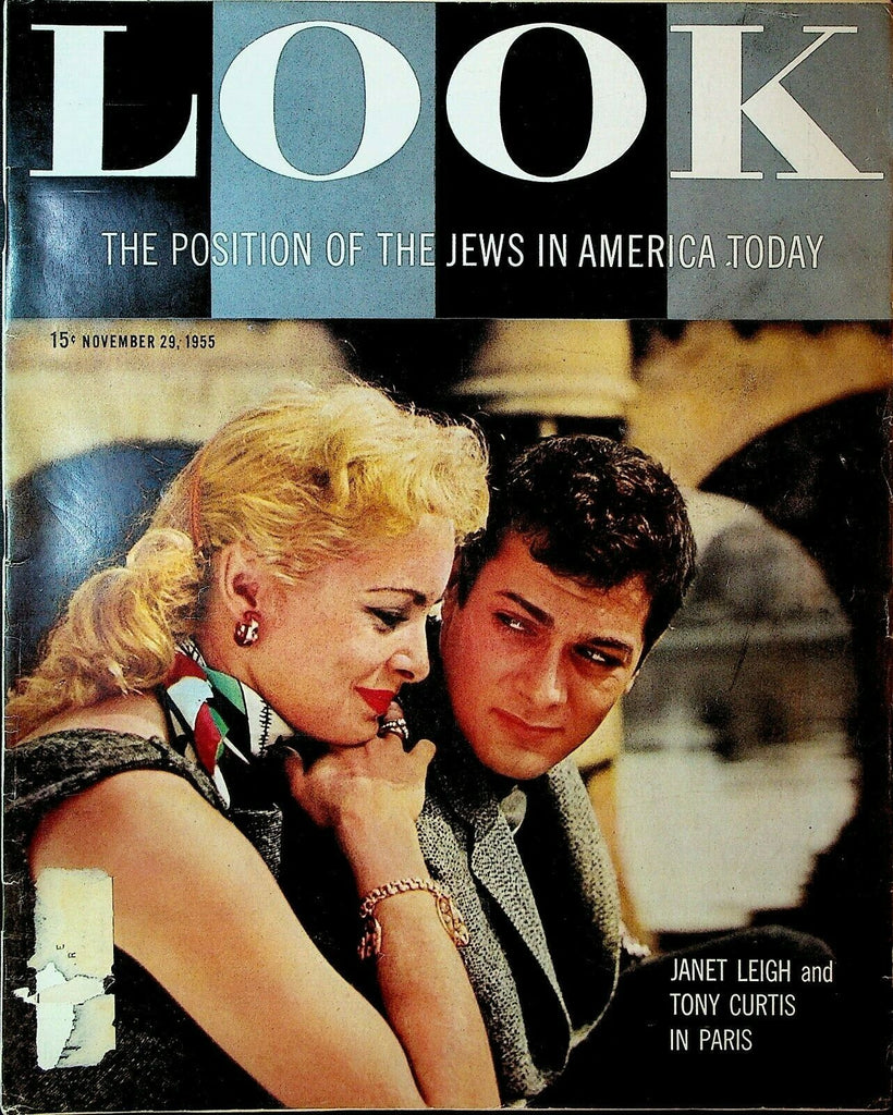 Look Magazine November 29 1955 Janet Leigh Tony Curtis Carol Channing
