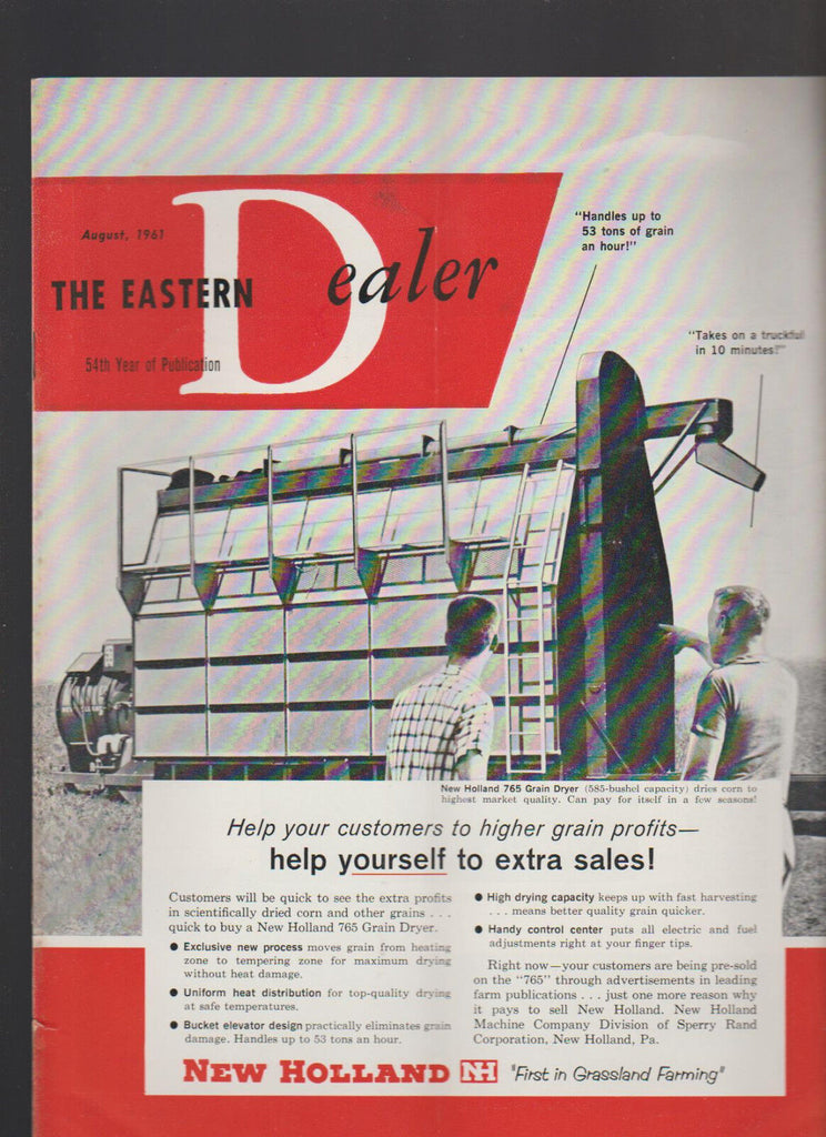 Eastern Dealer Magazine Farm Equipment Dealers Magazine August 1961