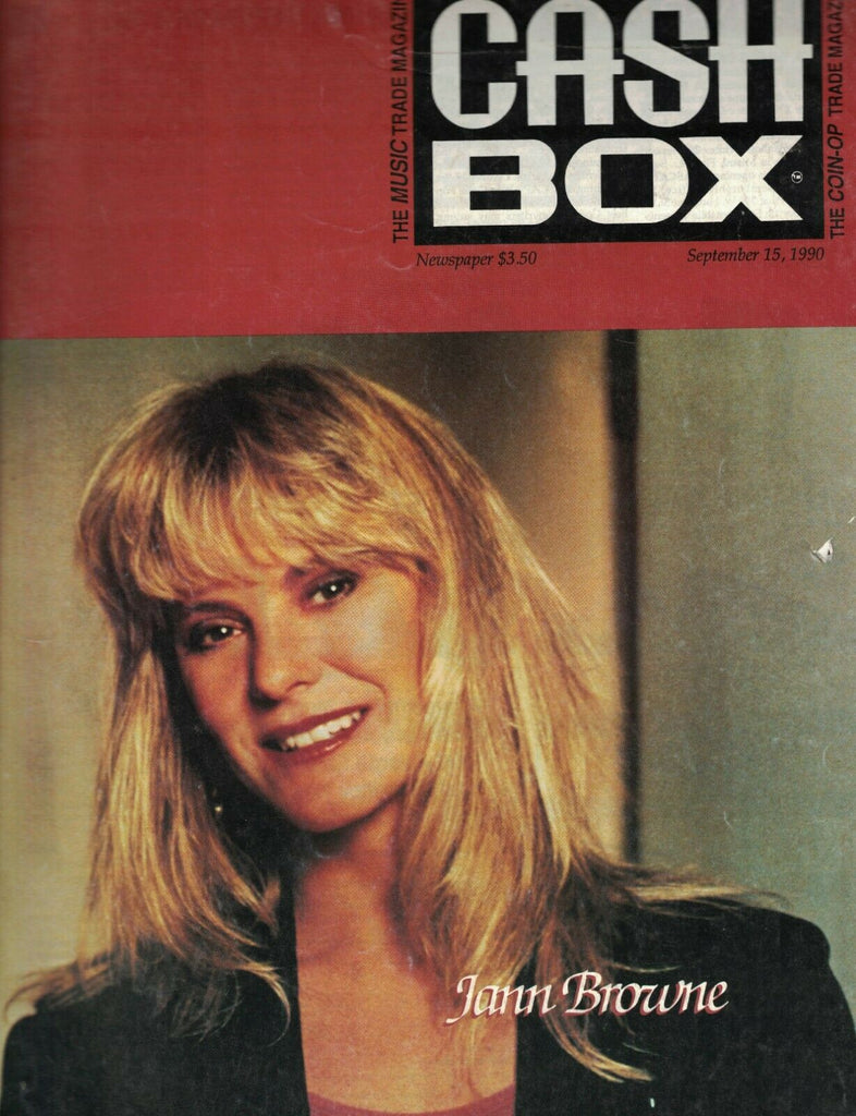 Cash Box September 15 1990 Jann Browne Jesus Jones Laruen Wood