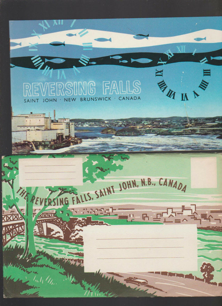 Reversing Falls Saint John New Brunswick Canada Booklet & Envelope