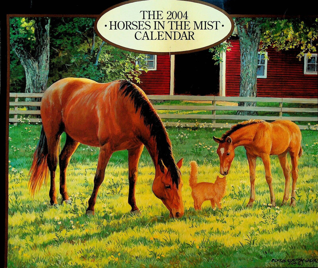 Horses in the Mist Calendar 2004 Chris Cummings Persis Clayton Weirs