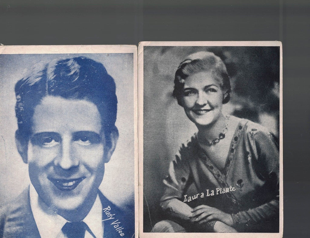 Movie Star Vintage Fan Photos 5x7 Lot of 10 Rudy Vallee Edmund Lowe Charles King