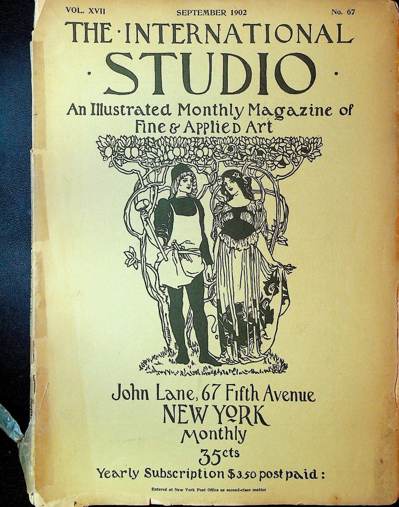 International Studio Magazine September 1902 EA Walton Jessie M King Clocks