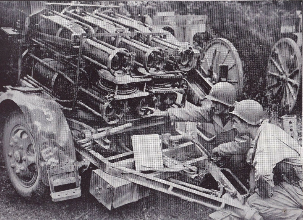German Rocket Gun Peter Benton Kurczewski WWII Dispatch Photo News Service