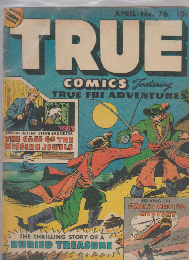 True Comics #76 Walt Turk Broda Moifaa Horse FBI Claude Jarmin Jr