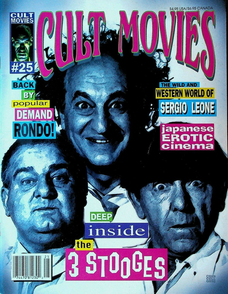 Cult Movies 25 Three Stooges Shirley Ulmer Abbott & Candido Sergio Leone