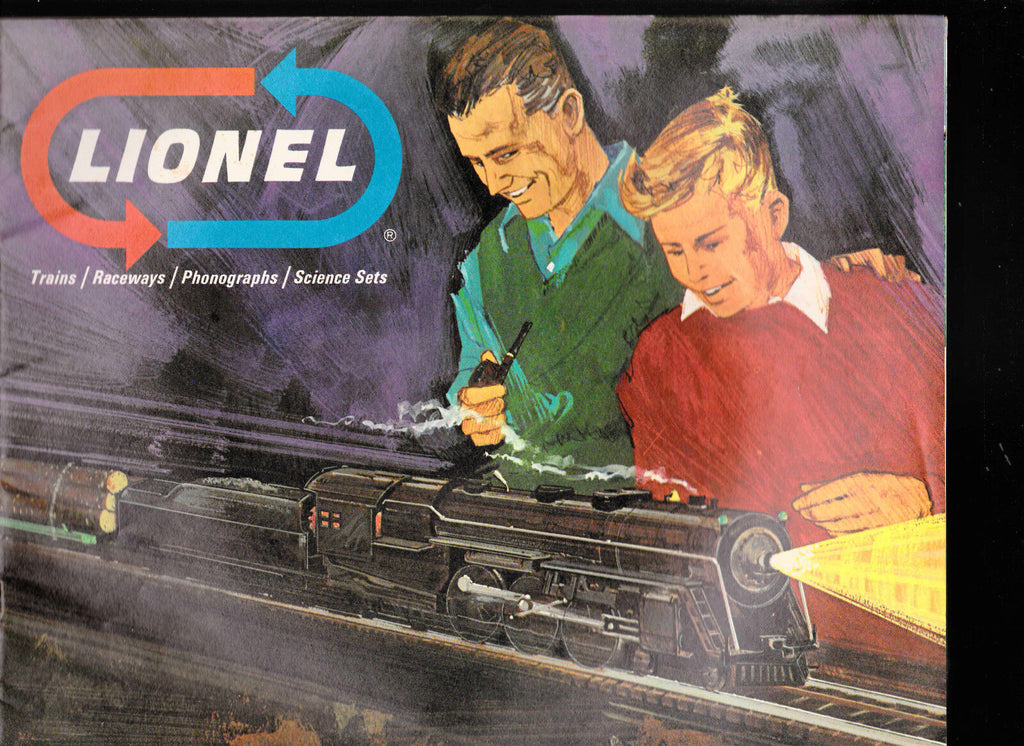 Lionel Trains 1966 Catalog Raceways Phonographs Science Sets Railroad