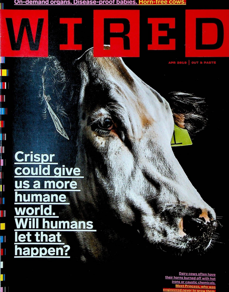 Wired Magazine April 2019 Crispr Research Adrian Abramovich