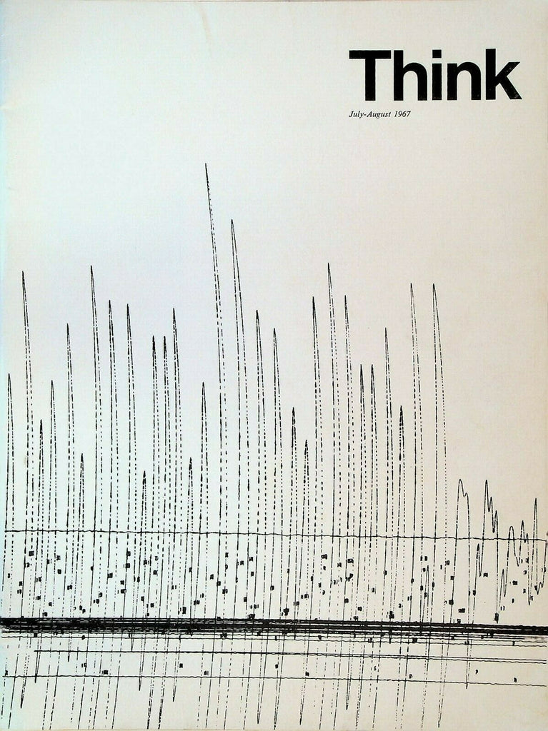 Think IBM Magazine July 1967 Earthquakes India Peregrine Worsthorne