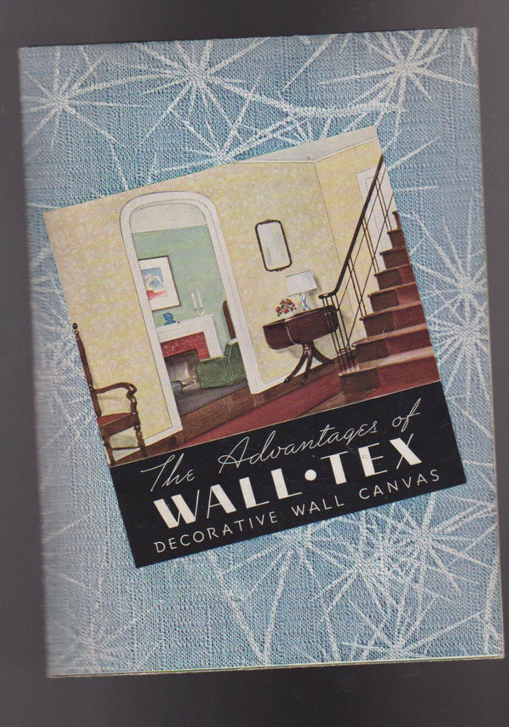 Advantages of Wall-Tex Decorative Wall Canvas Ad Packet w Samples