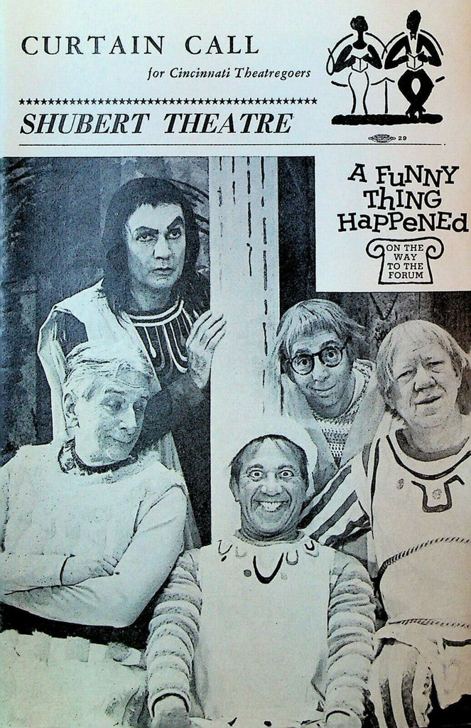 A Funny Thing Happened on the Way to the Forum Curtain Call March 1964 Pepsi