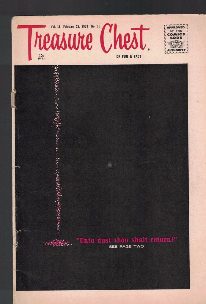Treasure Chest Comic Book Vol 18 #13 (1963) Unto Dust Thou Shalt Return