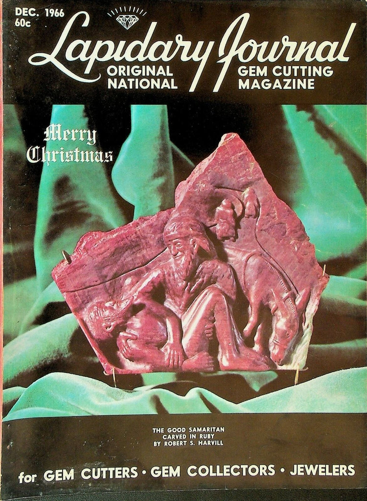 Lapidary Journal Gem Cutting Magazine December 1966 Suiseki Baja California