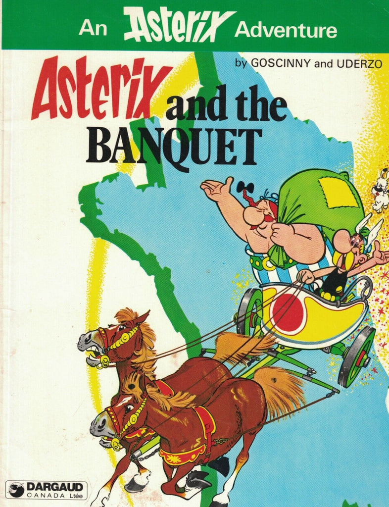 Asterix & the Banquet Goscinny & Uderzo 1980 Dargaud Canada